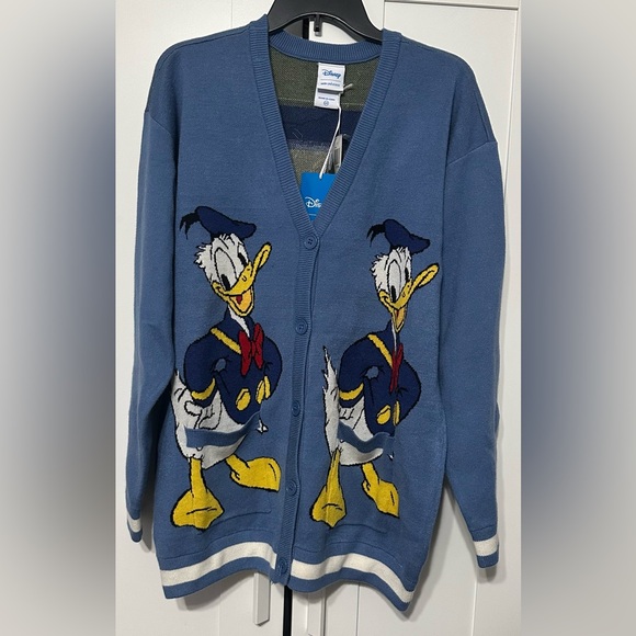 NWT Donald Duck Cardigan - Picture 1 of 5